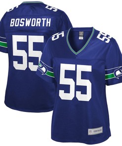 Brian Bosworth Seattle Seahawks Nfl Pro Line Womens Retired Player Jersey - Royal - Robokeg