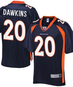 Brian Dawkins Denver Broncos Nfl Pro Line Retired Player Jersey - Navy - Robokeg