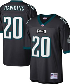 Brian Dawkins Philadelphia Eagles Mitchell And Ness Legacy Replica Jersey Black Nfl - Robokeg
