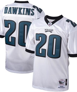 Brian Dawkins Philadelphia Eagles Mitchell & Ness 2004 Authentic Throwback Retired Player Jersey - White Nfl - Robokeg
