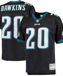 Brian Dawkins Philadelphia Eagles Mitchell & Ness Big & Tall 2004 Retired Player Replica Jersey - Black Nfl - Robokeg