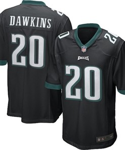 Brian Dawkins Philadelphia Eagles Nike Alternate Game Jersey - Black - Robokeg