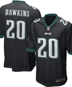 Brian Dawkins Philadelphia Eagles Youth Nike Retired Game Jersey - Black - Robokeg