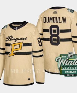 Brian Dumoulin 8 Pittsburgh Penguins 2023 Winter Classic Cream Jersey - Robokeg