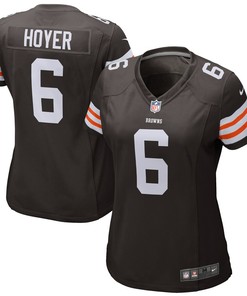Brian Hoyer Cleveland Browns Historic Logo Nike Womens Game Jersey - Robokeg