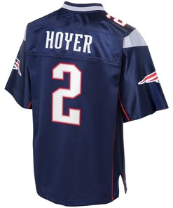 Brian Hoyer New England Patriots Nfl Pro Line Youth Player Jersey - Navy - Robokeg