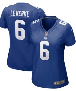 Brian Lewerke New York Giants Womens Game Jersey - Royal Nfl - Robokeg