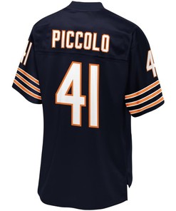 Brian Piccolo Chicago Bears Nfl Pro Line Retired Player Jersey - Navy - Robokeg