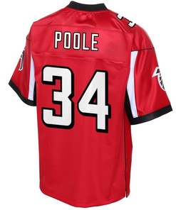 Brian Poole Atlanta Falcons Nfl Pro Line Player Jersey - Red - Robokeg