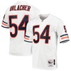 Brian Urlacher Chicago Bears Mitchell & Ness 2000 Authentic Throwback Retired Player Jersey - White Nfl - Robokeg