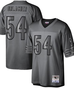 Brian Urlacher Chicago Bears Mitchell & Ness 2001 Retired Player Metal Legacy Jersey - Charcoal Nfl - Robokeg