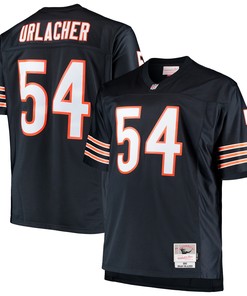 Brian Urlacher Chicago Bears Mitchell & Ness Big & Tall 2001 Retired Player Replica Jersey - Navy Nfl - Robokeg