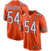 Brian Urlacher Chicago Bears Nike 100th Season Retired Game Jersey - Orange - Robokeg