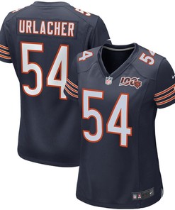 Brian Urlacher Chicago Bears Nike Womens 100th Season Retired Game Jersey - Navy - Robokeg
