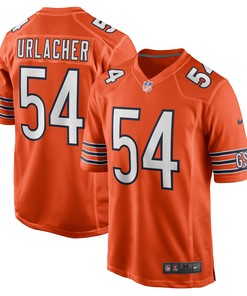 Brian Urlacher Chicago Bears Retired Player Jersey Orange Nfl - Robokeg