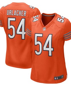 Brian Urlacher Chicago Bears Womens Retired Player Jersey Orange Nfl - Robokeg