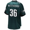 Brian Westbrook Philadelphia Eagles Nfl Pro Line Retired Player Jersey - Midnight Green - Robokeg