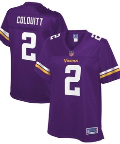 Britton Colquitt Minnesota Vikings Nfl Pro Line Womens Player Jersey - Purple - Robokeg