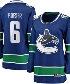 Brock Boeser Vancouver Canucks Fanatics Branded Womens Home Breakaway Jersey - Blue Nhl - Robokeg