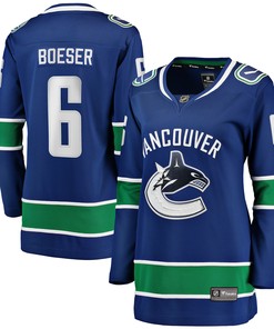 Brock Boeser Vancouver Canucks Fanatics Branded Womens Home Breakaway Player Jersey - Blue Nhl - Robokeg