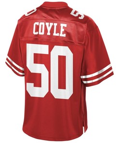 Brock Coyle San Francisco 49ers Nfl Pro Line Team Player Jersey - Scarlet - Robokeg