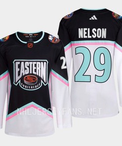 Brock Nelson 29 Islanders 2023 All-Star Eastern Conference Black Jersey - Robokeg