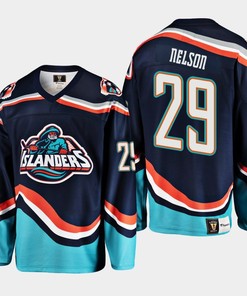 Brock Nelson 29 New York Islanders Navy Reverse Retro 2.0 Jersey 2022-23 - Robokeg