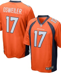 Brock Osweiler Denver Broncos Nike Game Jersey - Orange - Robokeg