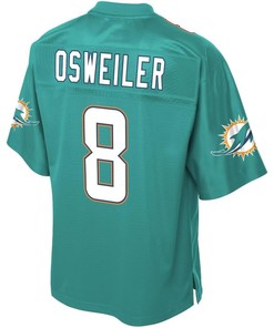Brock Osweiler Miami Dolphins Nfl Pro Line Player Jersey - Aqua - Robokeg