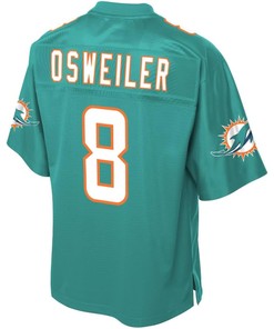 Brock Osweiler Miami Dolphins Nfl Pro Line Team Player Jersey - Aqua - Robokeg