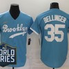 Brooklyn Dodgers Cody Bellinger #35 2020 Mlb Teal Jersey - Robokeg