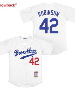 Brooklyn Dodgers Jackie Robinson #42 2020 Mlb White Jersey - Robokeg