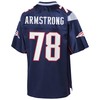Bruce Armstrong New England Patriots Nfl Pro Line Retired Player Jersey - Navy - Robokeg