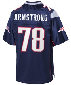 Bruce Armstrong New England Patriots Nfl Pro Line Retired Player Jersey - Navy - Robokeg