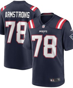 Bruce Armstrong New England Patriots Nike Game Retired Player Jersey - Navy - Robokeg