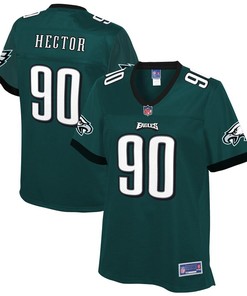Bruce Hector Philadelphia Eagles Nfl Pro Line Womens Team Color Player Jersey - Midnight Green - Robokeg