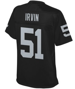 Bruce Irvin Oakland Raiders Nfl Pro Line Womens Player Jersey - Black - Robokeg