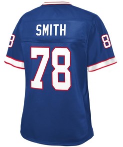 Bruce Smith Buffalo Bills Nfl Pro Line Womens Retired Player Jersey - Royal - Robokeg