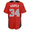 Bryce Harper National League Majestic Youth 2018 Mlb All-star Game Home Run Derby Player Jersey - Red - Robokeg