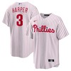 Bryce Harper Philadelphia Phillies Home Replica Player Name Jersey White Mlb - Robokeg