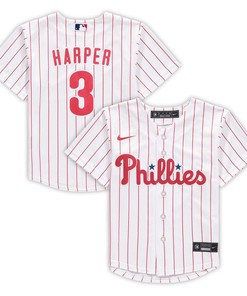 Bryce Harper Philadelphia Phillies Preschool Home Replica Player Jersey - White Mlb - Robokeg