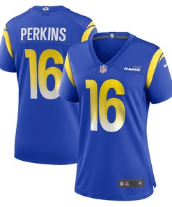 Bryce Perkins Los Angeles Rams Womens Game Player Jersey - Royal Nfl - Robokeg
