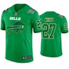 Buffalo Bills #27 Tredavious White Kelly Green St. Patricks Day Jersey - Men - Robokeg