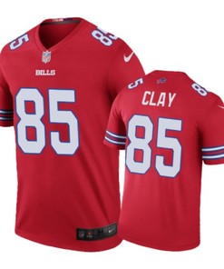Buffalo Bills #85 Charles Clay Nike Color Rush Red Jersey - Robokeg