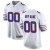 Buffalo Bills Alternate Custom Game Jersey - White Custom Jerseys Nfl - Robokeg