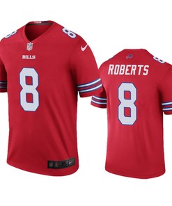 Buffalo Bills Andre Roberts Red Color Rush Legend Jersey - Robokeg