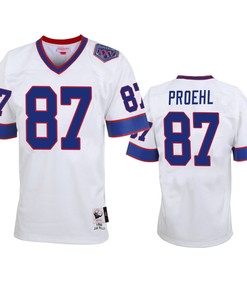 Buffalo Bills Austin Proehl White Vintage Replica Jersey - Men - Robokeg