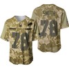 Buffalo Bills Bruce Smith #78 Great Player Nfl American Football Team Logo Camouflage 3d Designed Allover Gift For Bills Fans Baseball Jersey - Robokeg
