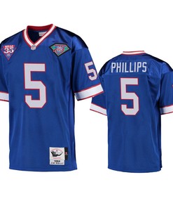 Buffalo Bills Cam Phillips Royal Vintage Replica Jersey - Men - Robokeg