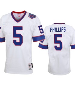 Buffalo Bills Cam Phillips White Vintage Replica Jersey - Men - Robokeg